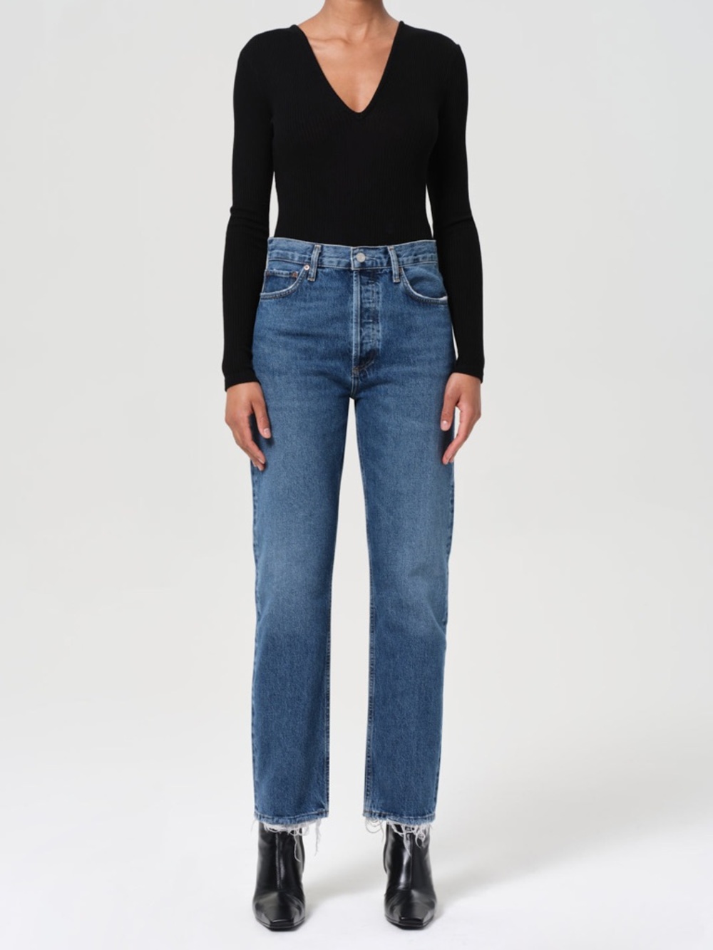 Agolde 90s Pinch Waist High Rise Straight
